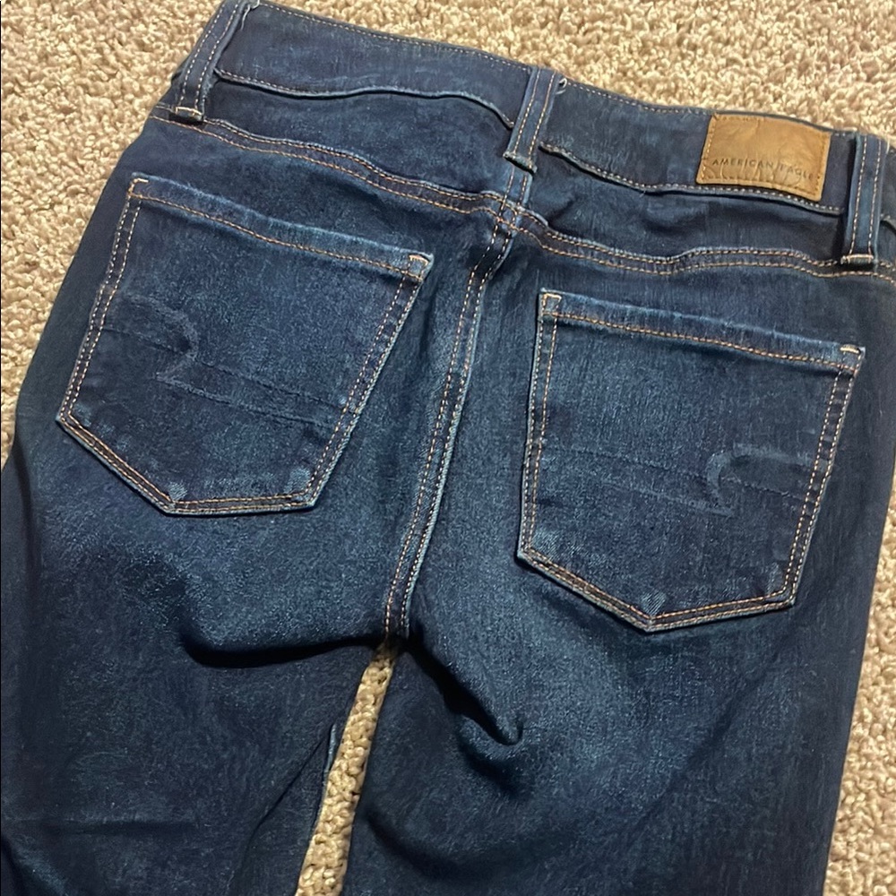 American Eagle jeans size 000 x-short - Picture 5 of 6